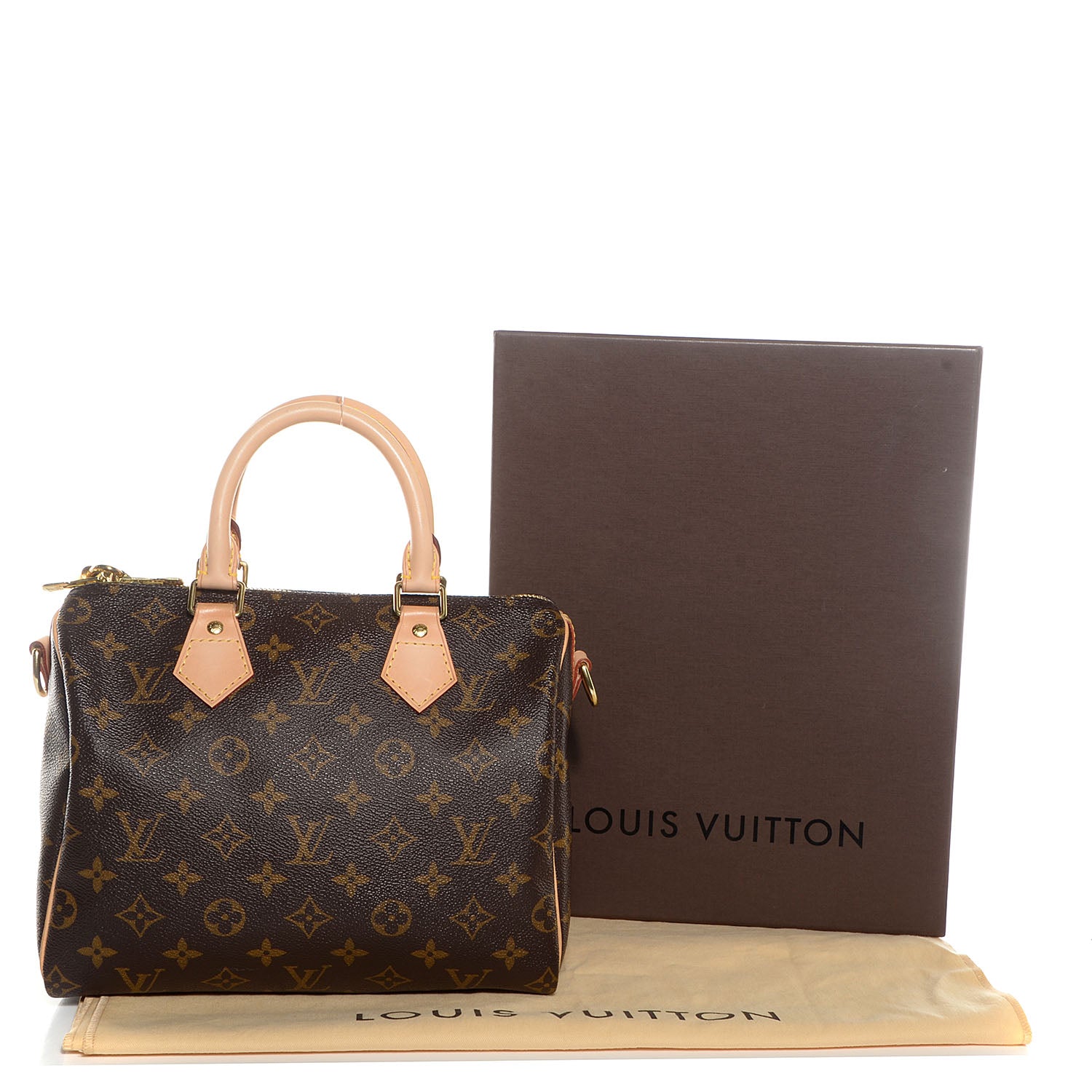 Louis Vuitton Monogram Speedy Bandouliere 25 5 of 9