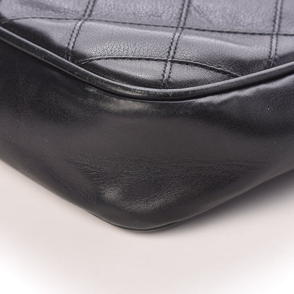 Chanel Lambskin Quilted Clutch Black 9 of 10