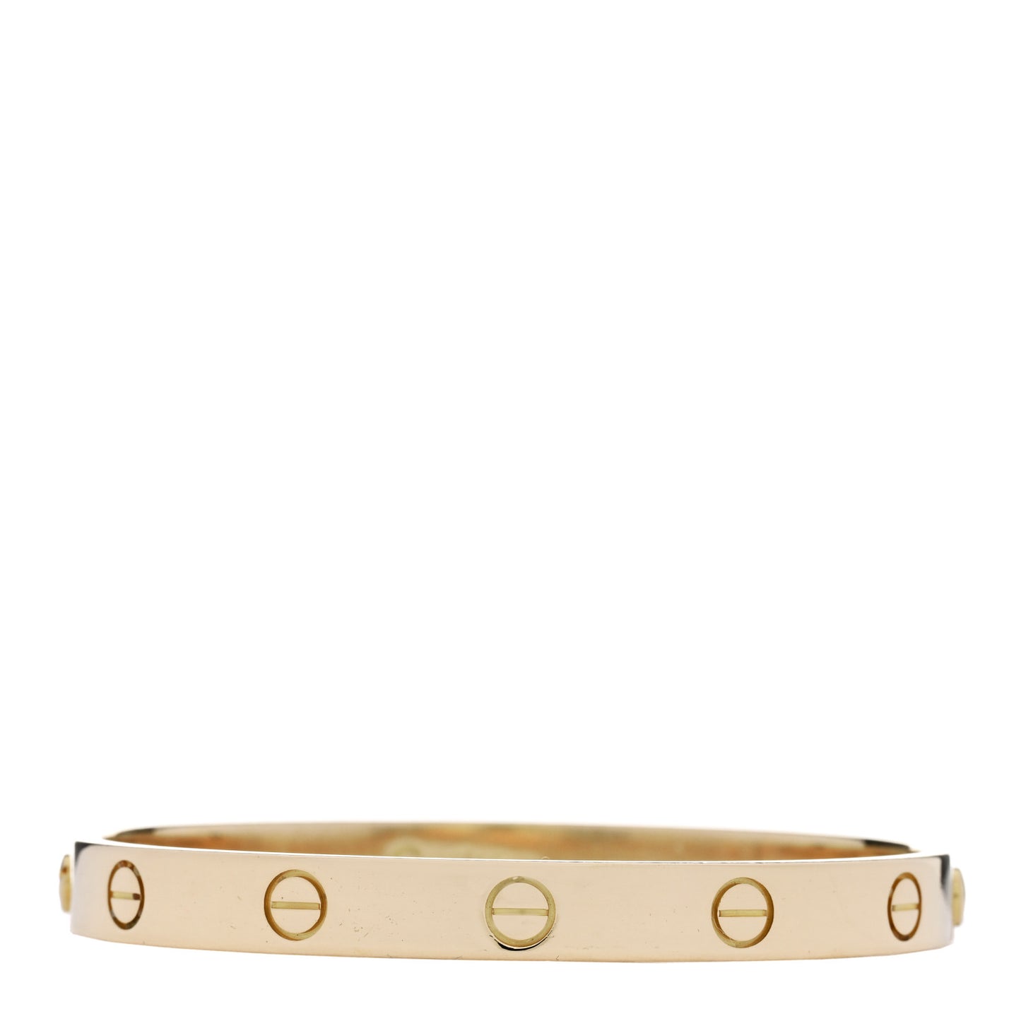 18K Yellow Gold LOVE Bracelet 17