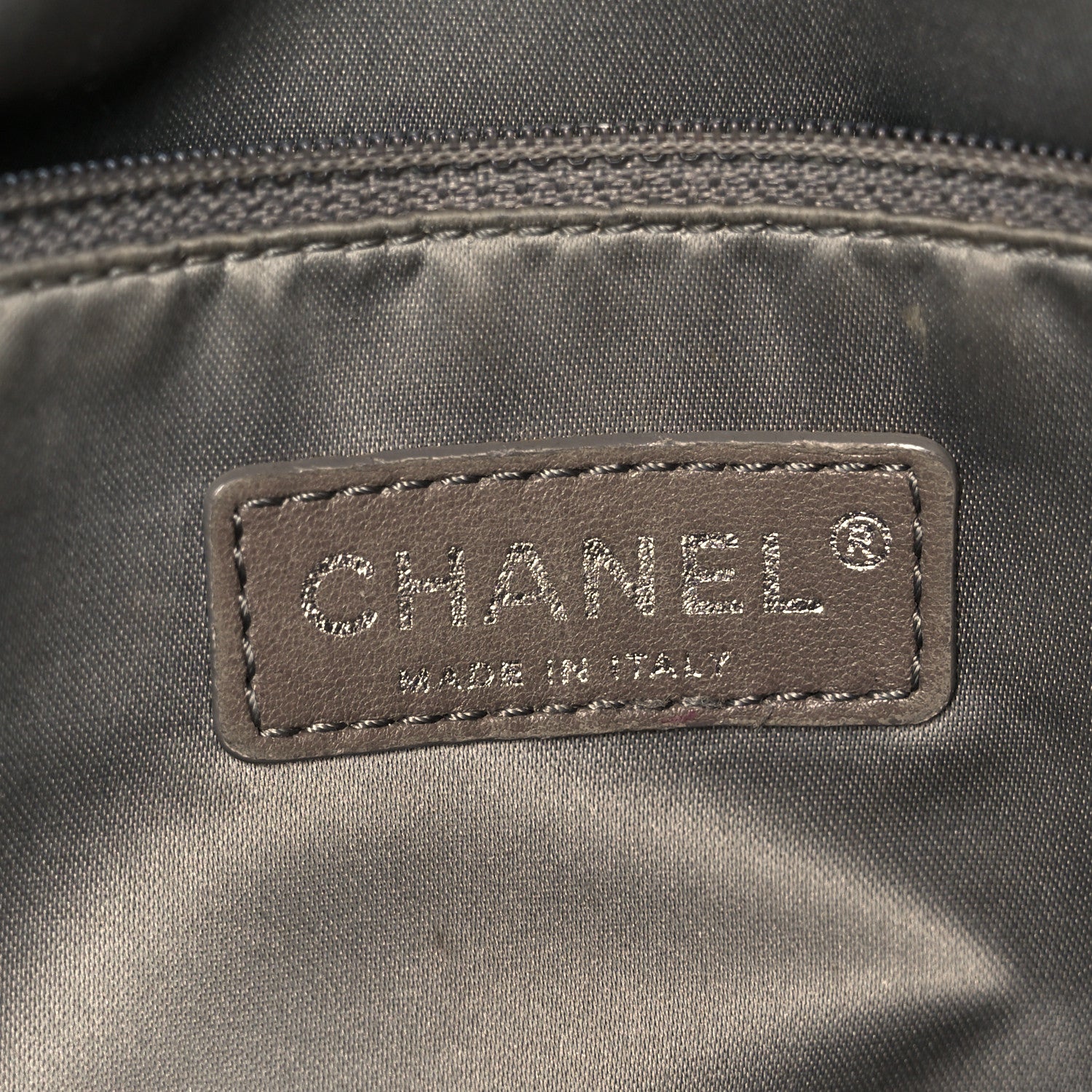 Chanel Metallic Crackled Calfskin Perforated Drill Flap Silver 6 of 10
