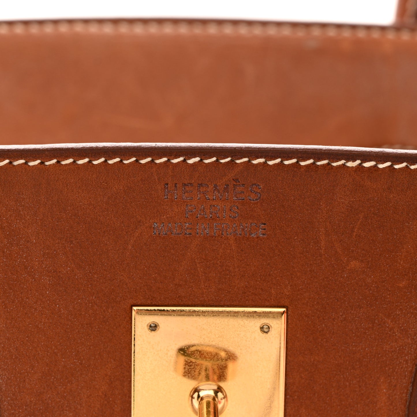 Toile Barenia Birkin 35 Fauve