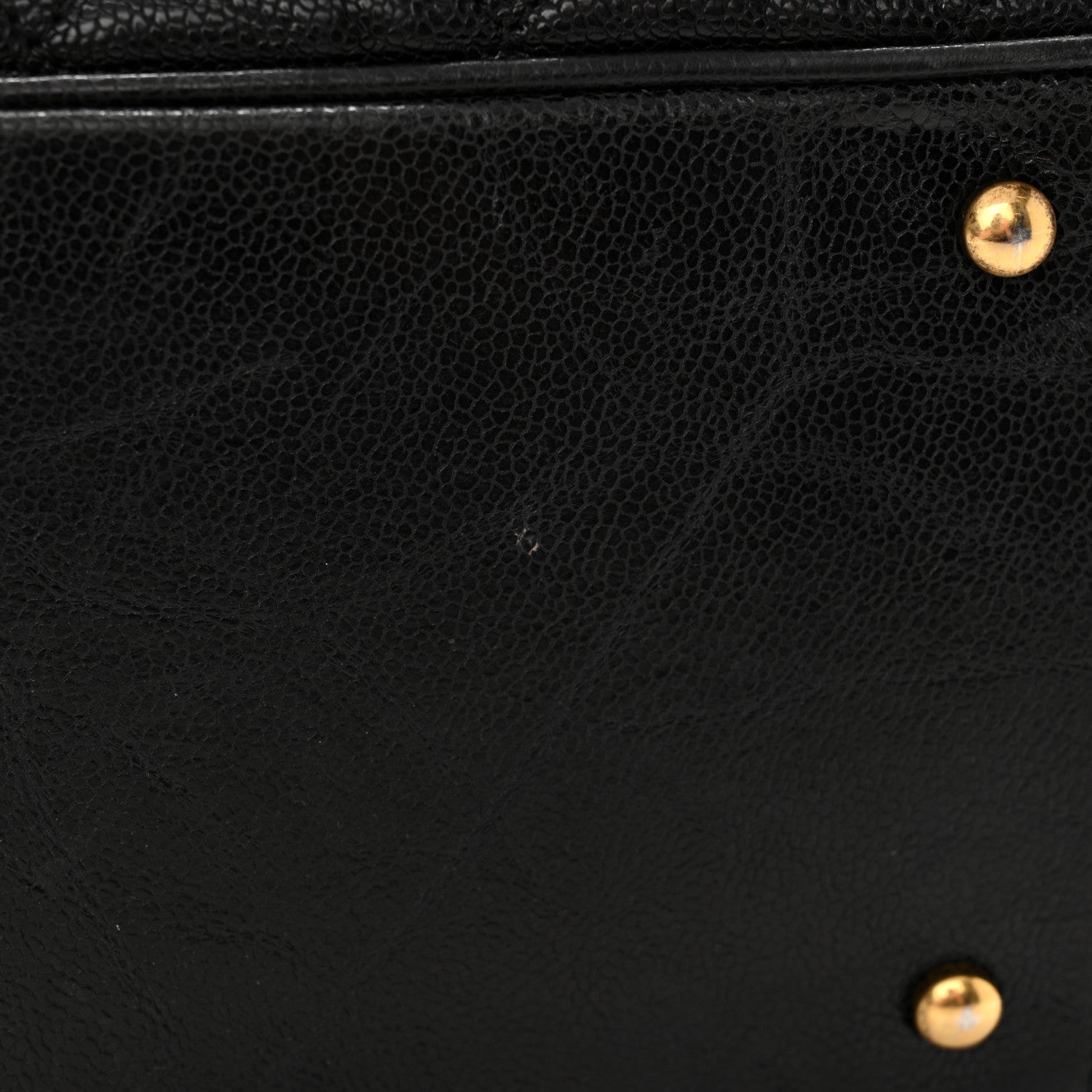 Chanel Glazed Caviar Quilted Small Shiva Tote Black 12 of 12