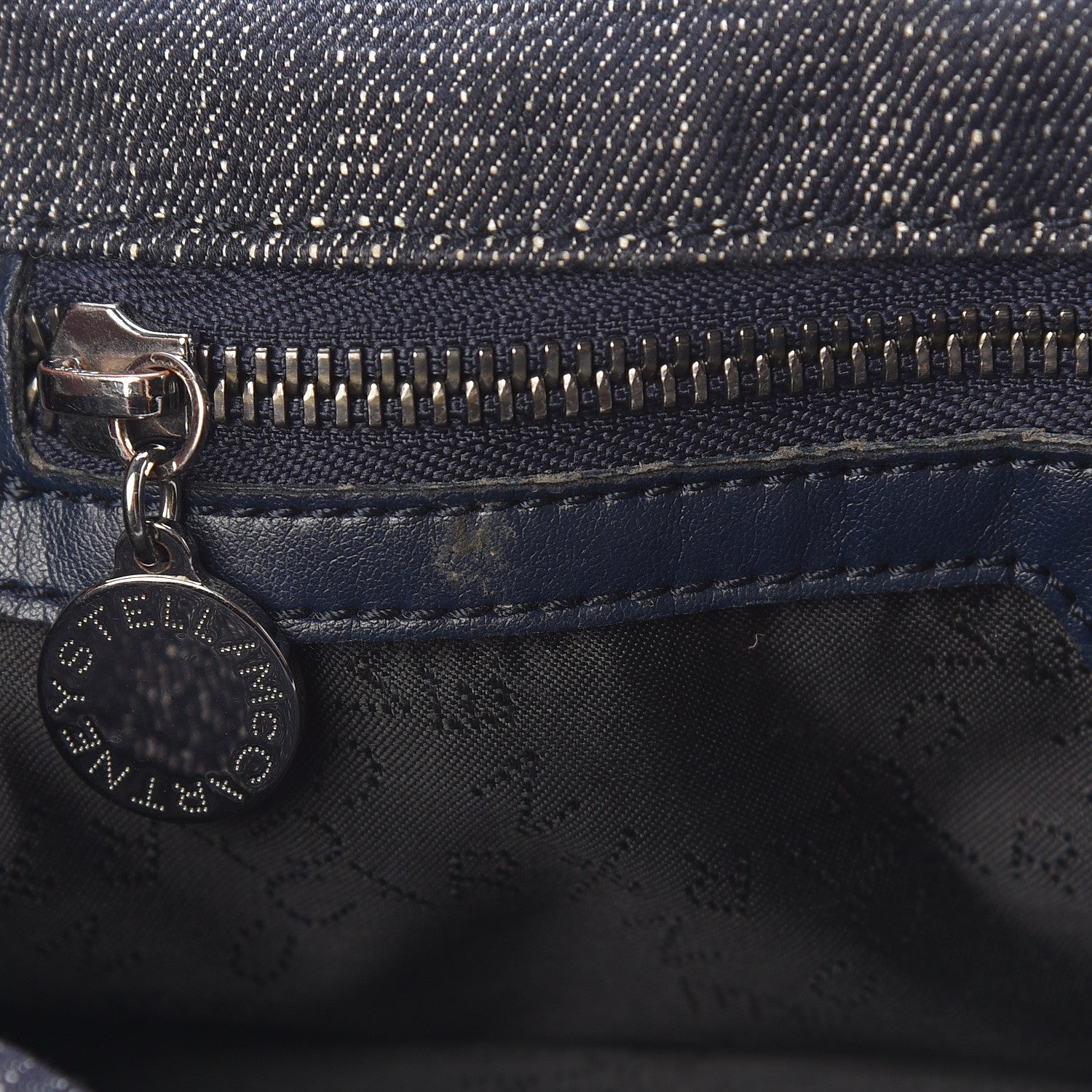 Stella McCartney Denim Quilted Small Falabella Tote 9 of 14