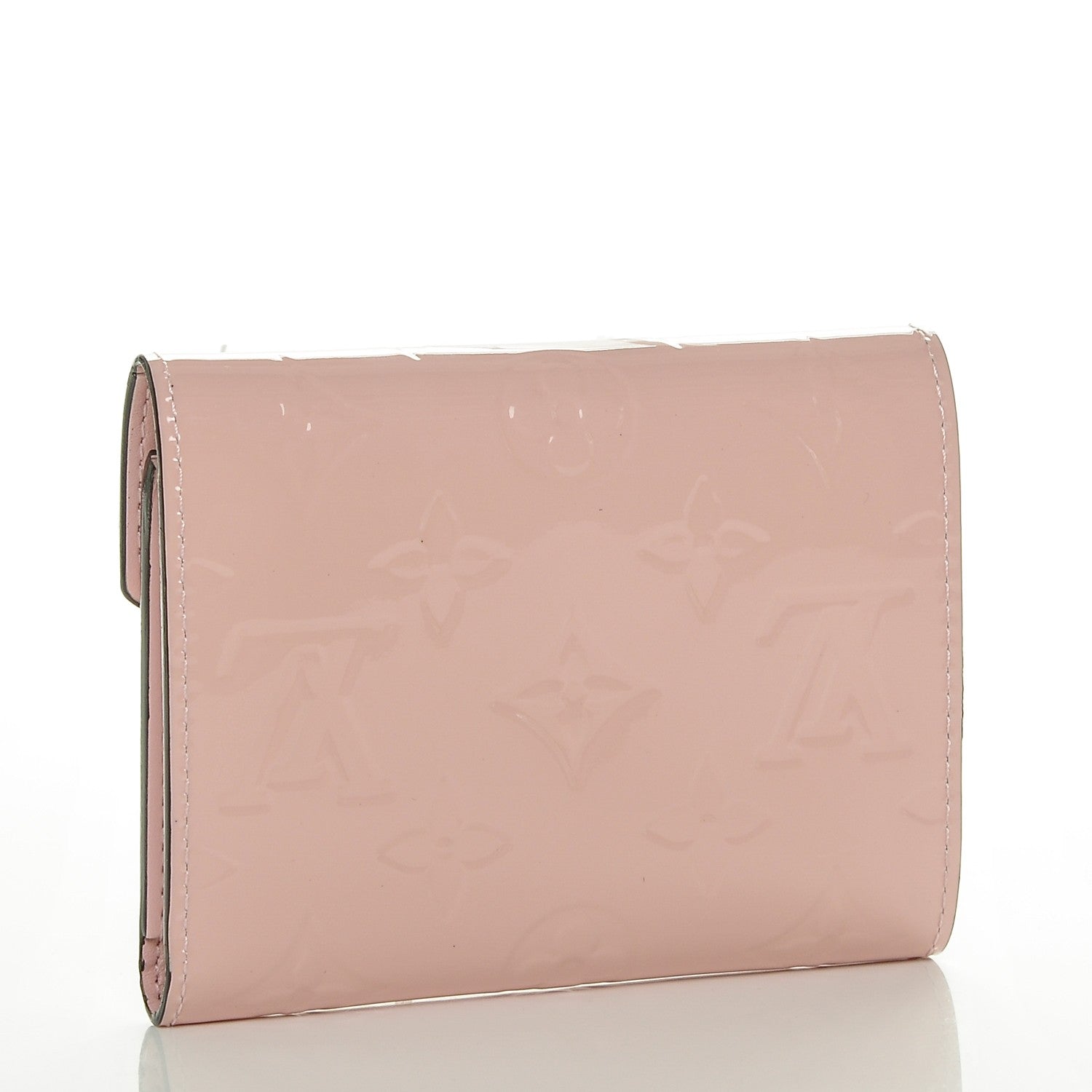 Louis Vuitton Vernis Victorine Wallet Rose Ballerine 3 of 6