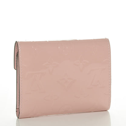 Louis Vuitton Vernis Victorine Wallet Rose Ballerine 3 of 6