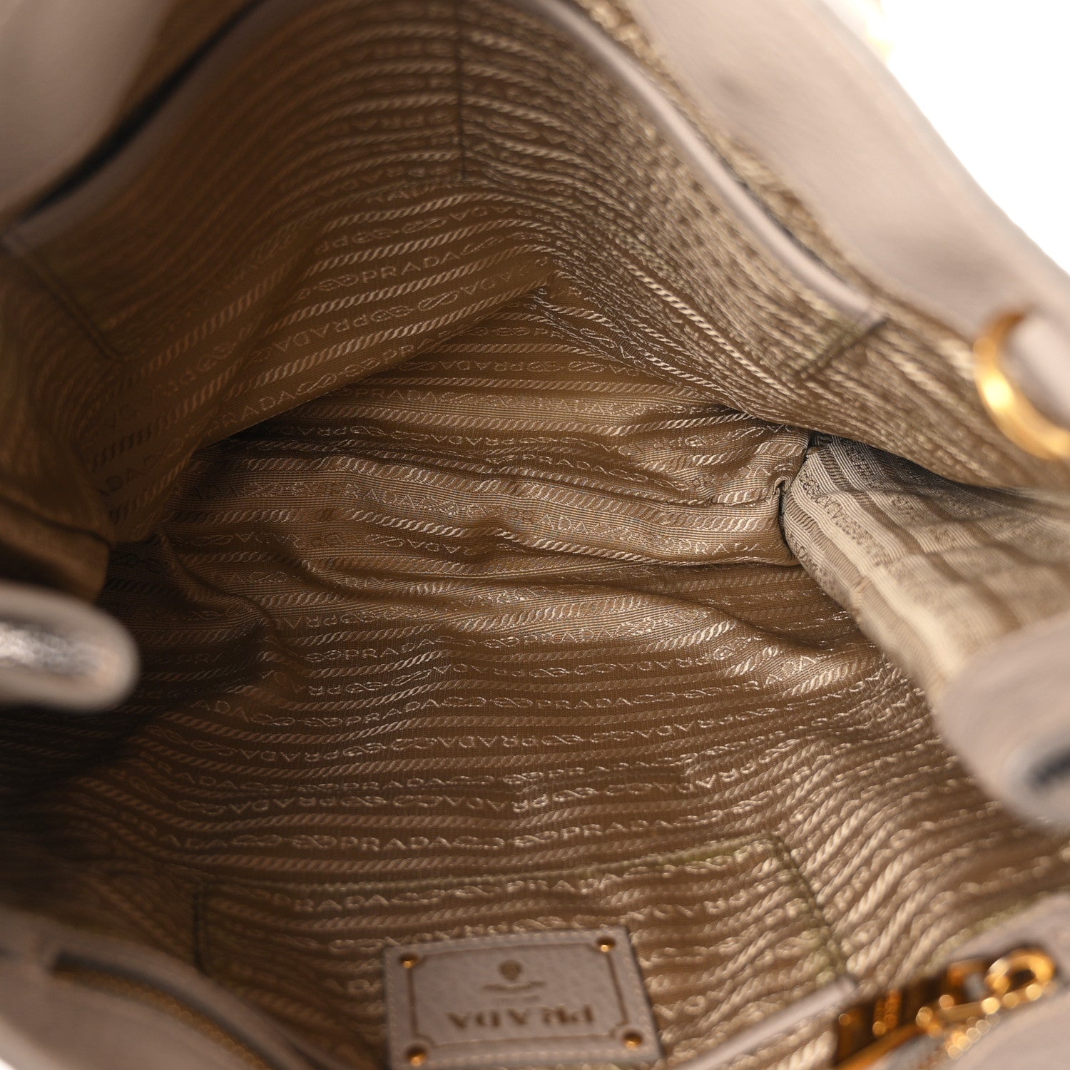 Prada Vitello Daino Tote Pomice 5 of 11