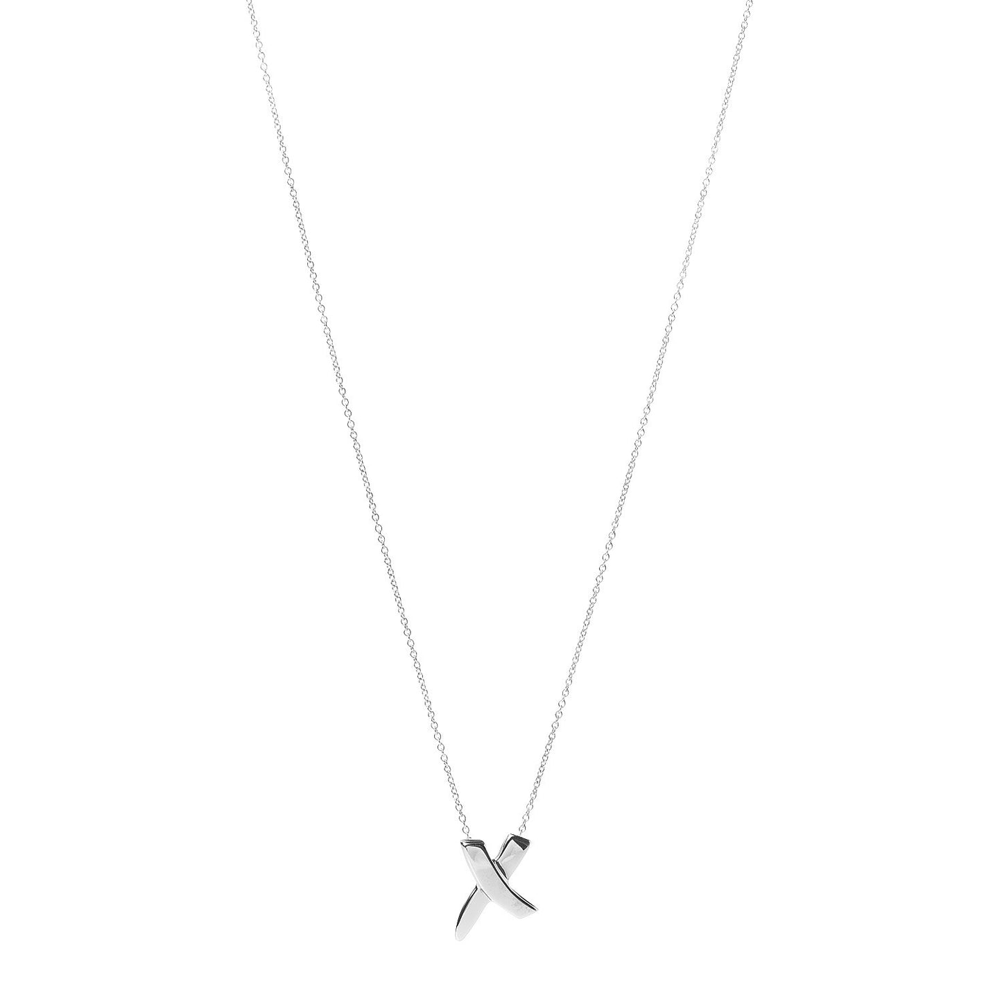 Sterling Silver Paloma Picasso Graffiti X Pendant Necklace