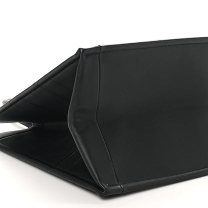 Christian Dior Calfskin Embossed Medium Book Tote Black 9 of 10