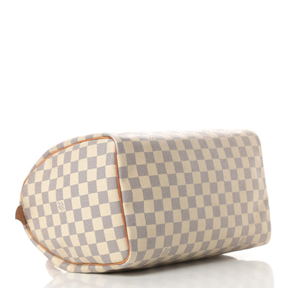 Louis Vuitton Damier Azur Speedy 30 4 of 16