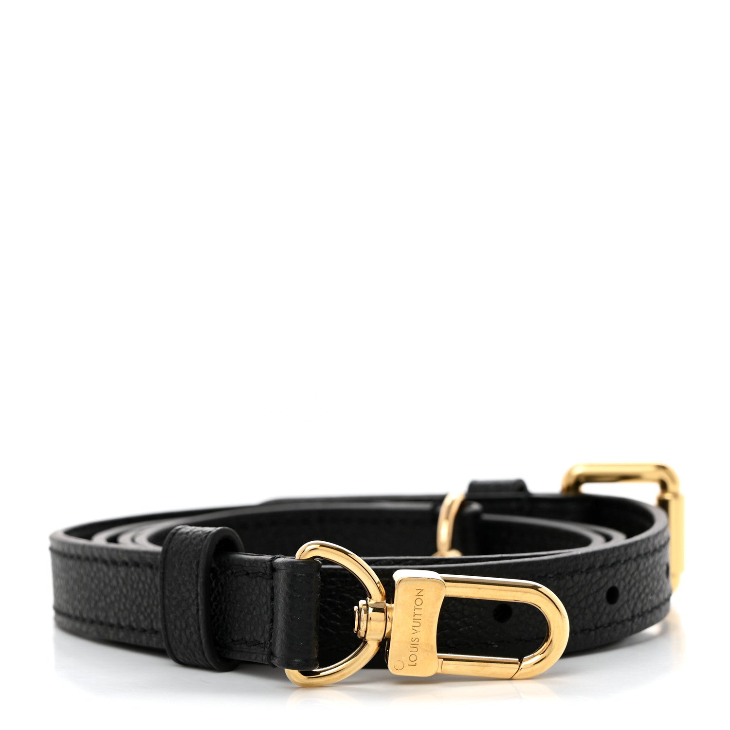 Louis Vuitton Empreinte Adjustable Shoulder Strap Black 1 of 4