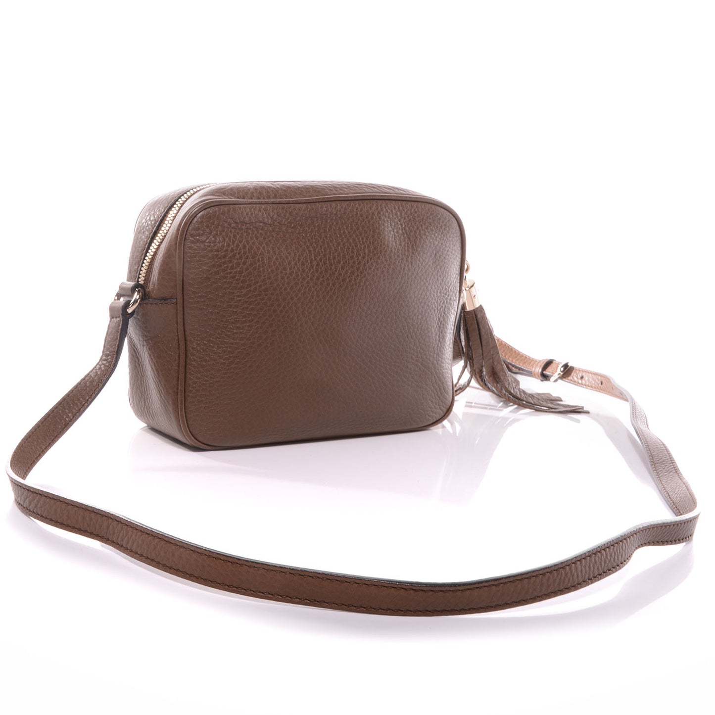 Cellarius Calfskin Small Soho Disco Bag Acero