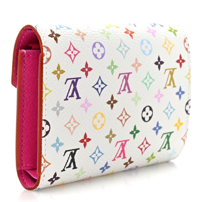 Louis Vuitton LV x TM Monogram Multicolor Victorine Wallet White 2 of 8