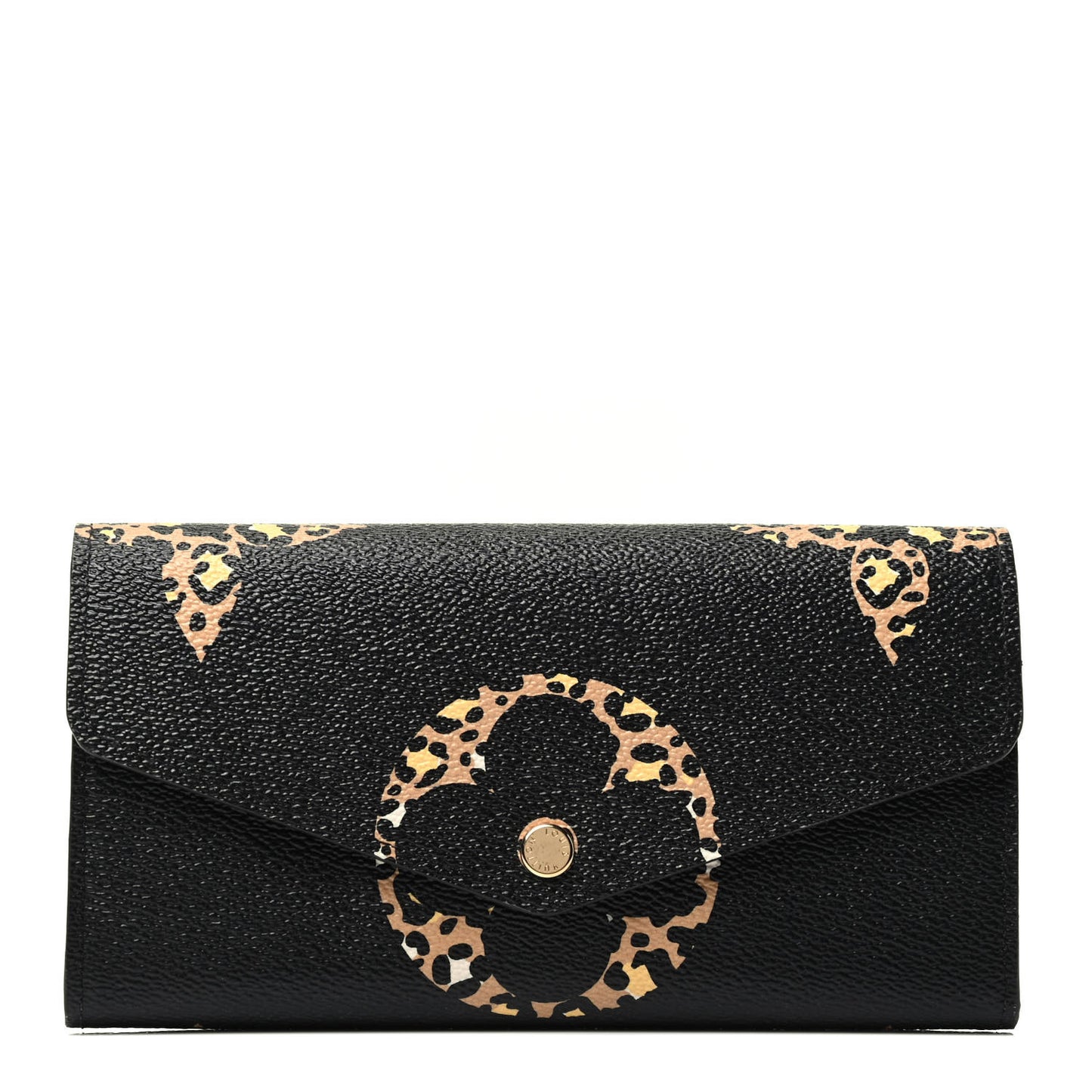 Monogram Giant Jungle Sarah Wallet Black
