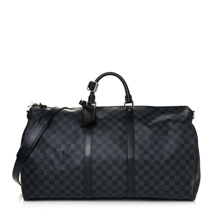 Louis Vuitton Damier Graphite Keepall Bandouliere 55 1 of 17