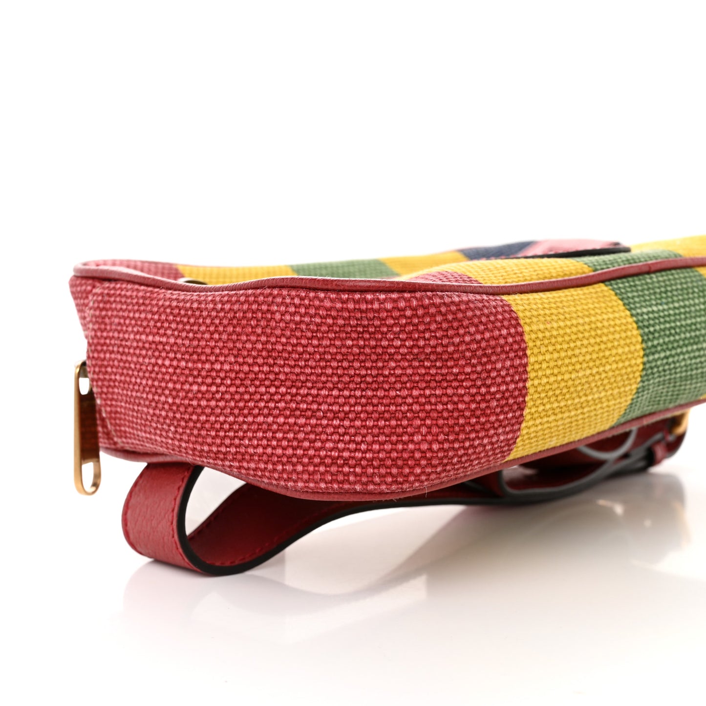 Canvas Marley Stripe Script Logo Gucci Belt Bag 80 32 Multicolor