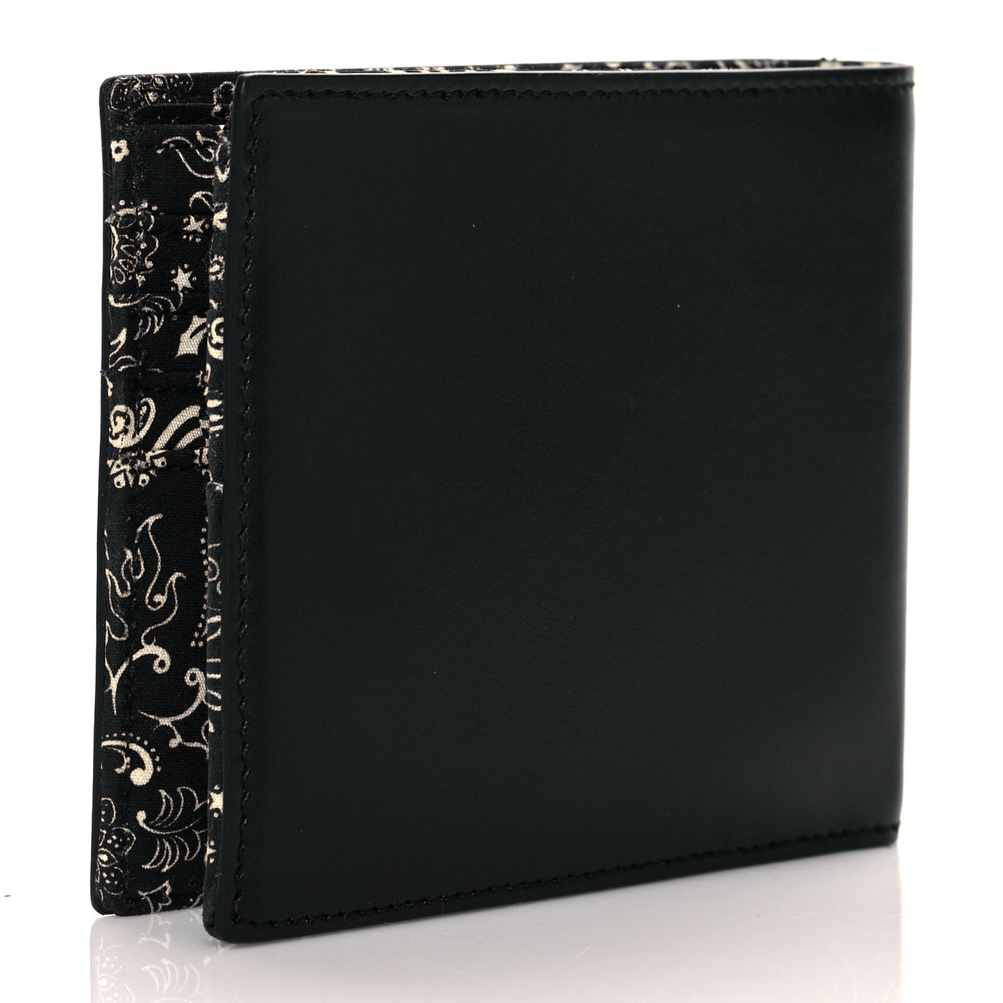 Calfskin East West Wallet Black