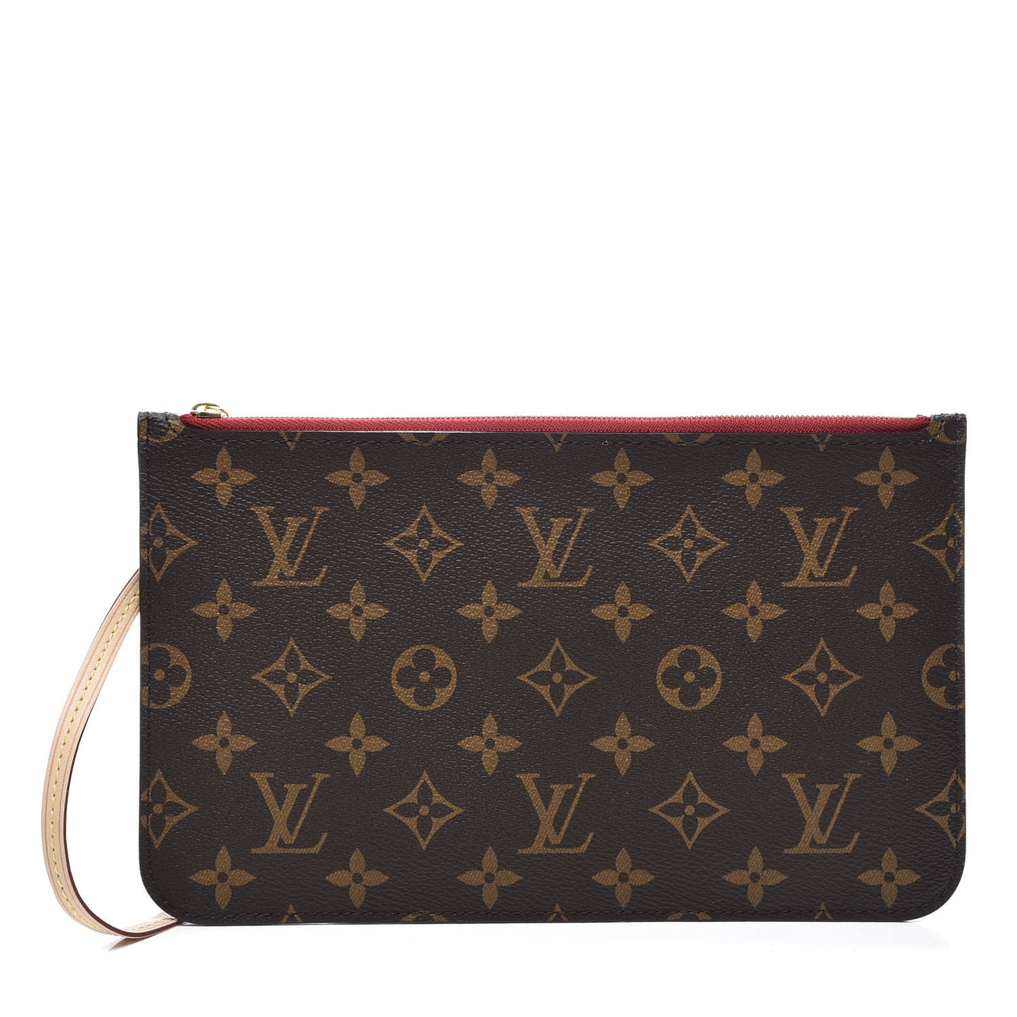 Monogram Neverfull MM GM Pochette Cherry