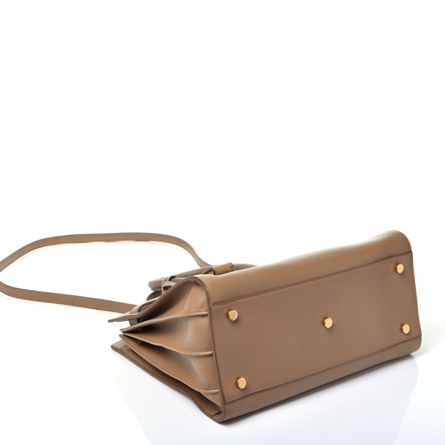 Saint Laurent Calfskin Small Sac De Jour Taupe 5 of 11