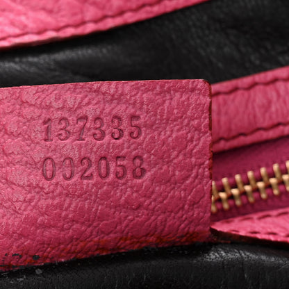 Gucci Soft Grained Calfskin Small Jackie O Hobo Pink 7 of 12