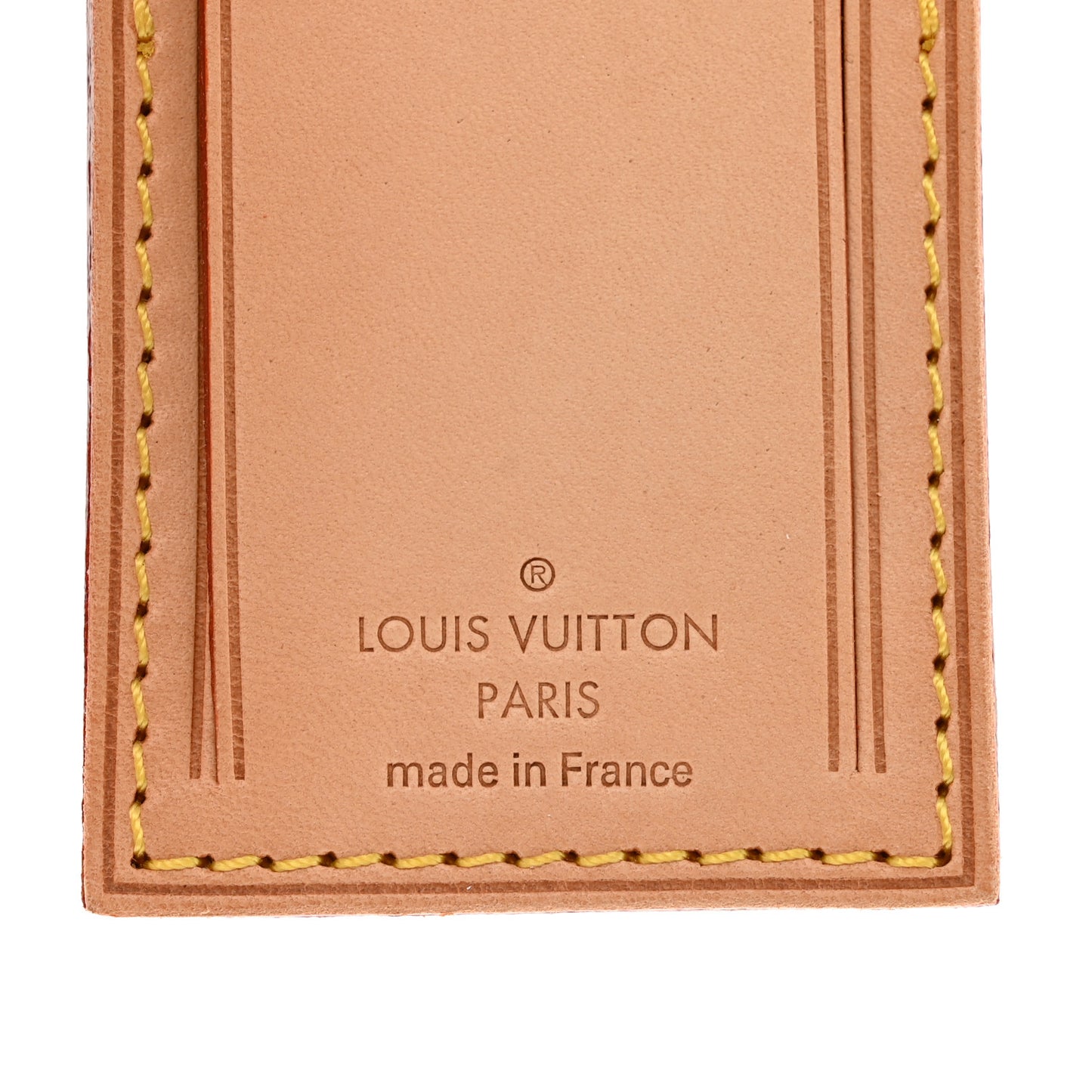 Vachetta Luggage Tag