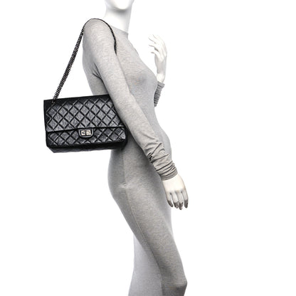 Chanel Aged Calfskin Quilted 2.55 Reissue 226 Flap So Black 2 of 11