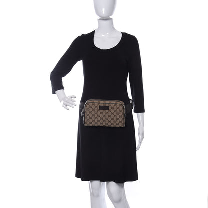 Gucci Monogram Belt Bag Dark Brown 2 of 10