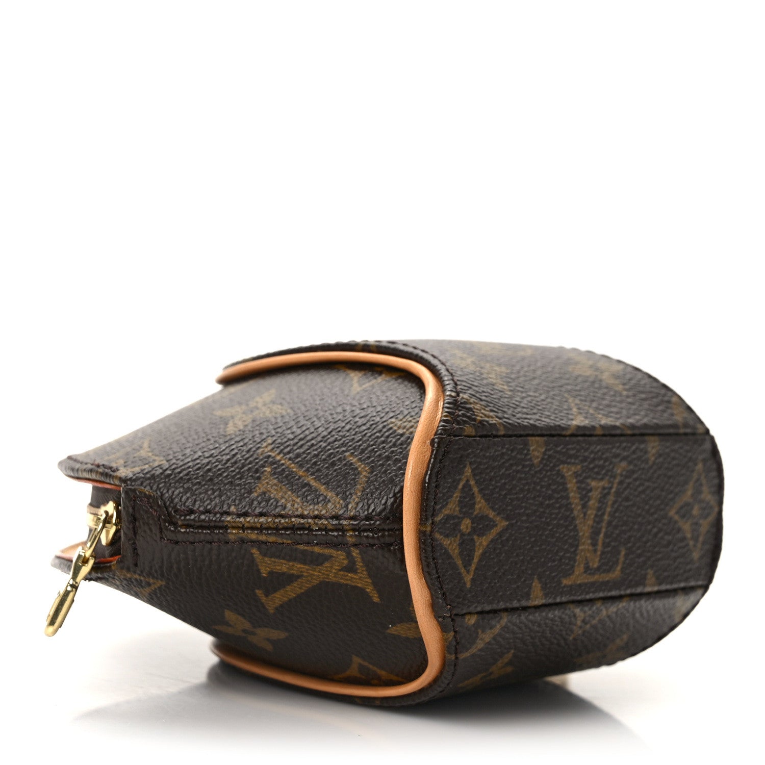 Louis Vuitton Monogram Mini Ellipse Wristlet Clutch 4 of 11