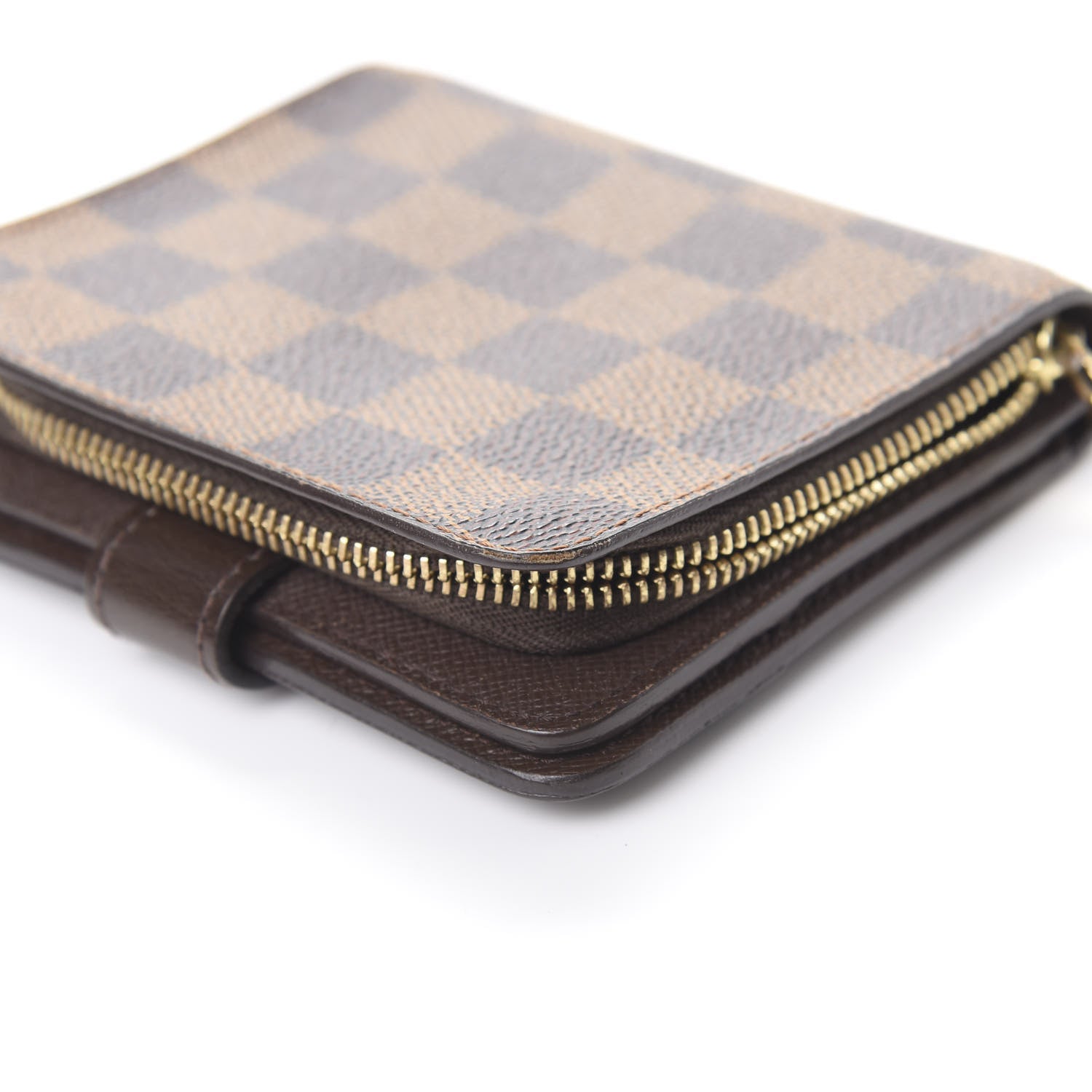 Louis Vuitton Damier Ebene Zippe Zipped Compact Wallet 13 of 14