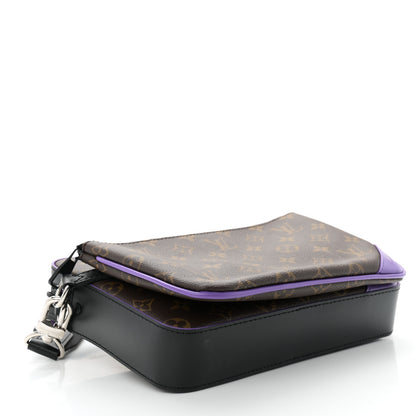 Louis Vuitton Monogram Macassar Trio Messenger Purple 4 of 9