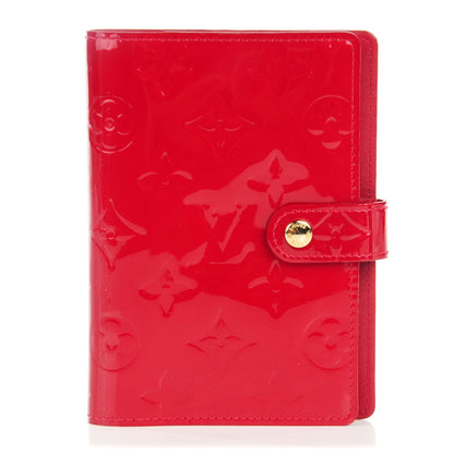 Louis Vuitton Vernis Small Ring Agenda Cover Pomme D'Amour 1 of 7