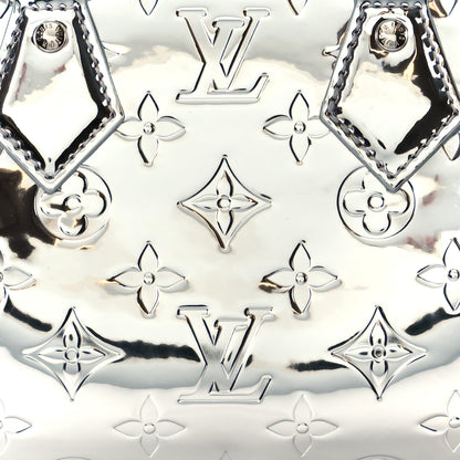 Louis Vuitton Monogram Miroir Speedy Bandouliere 20 Silver 10 of 13