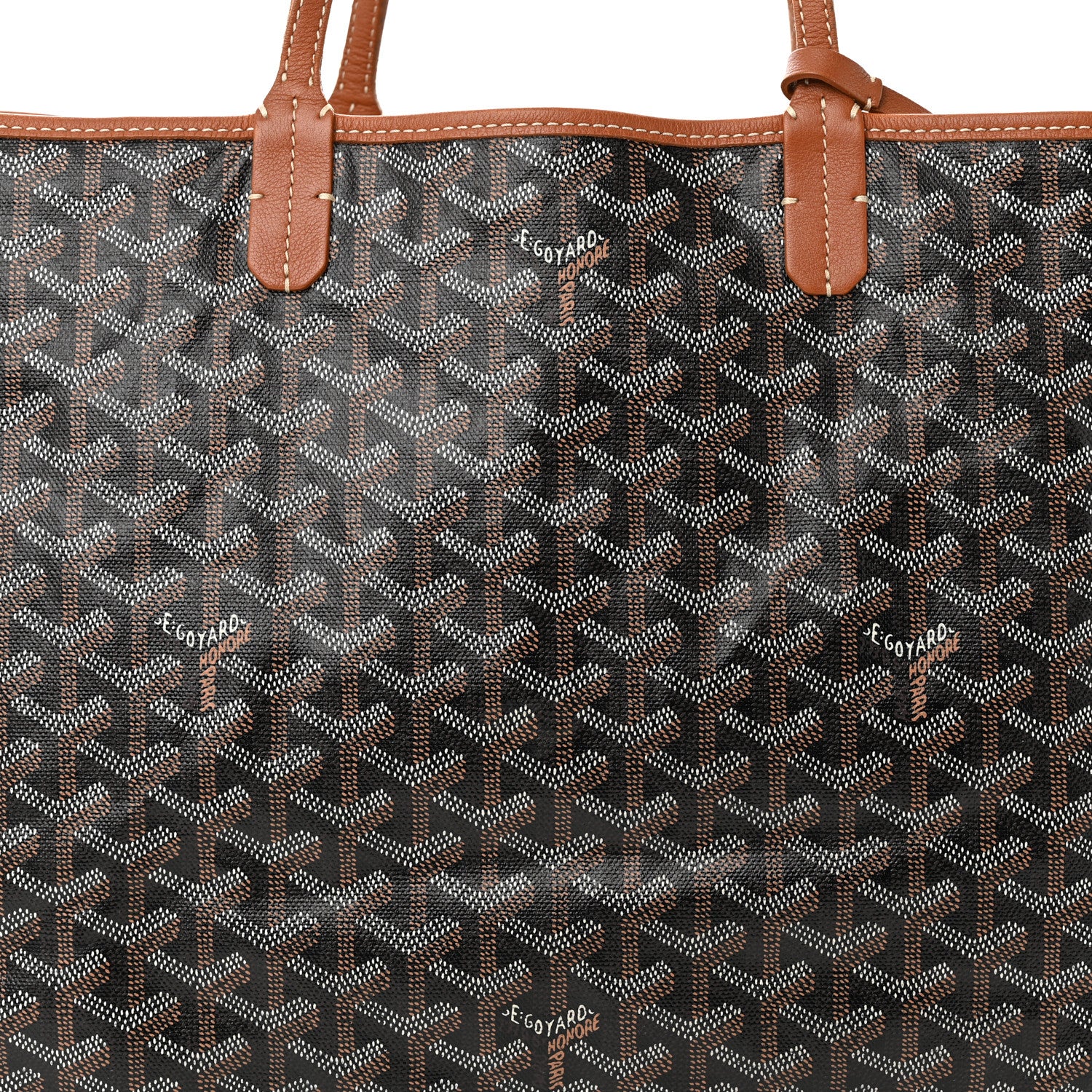 Goyard Goyardine Saint Louis PM Black Gold 9 of 11