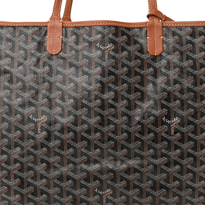Goyard Goyardine Saint Louis PM Black Gold 9 of 11