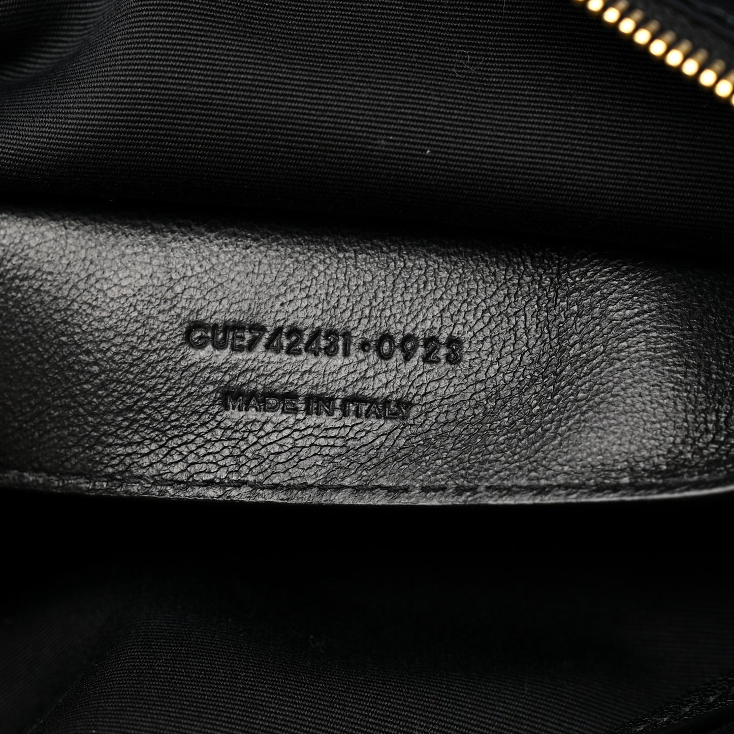 Lambskin Matelasse Monogram Large Jamie 4.3 Black