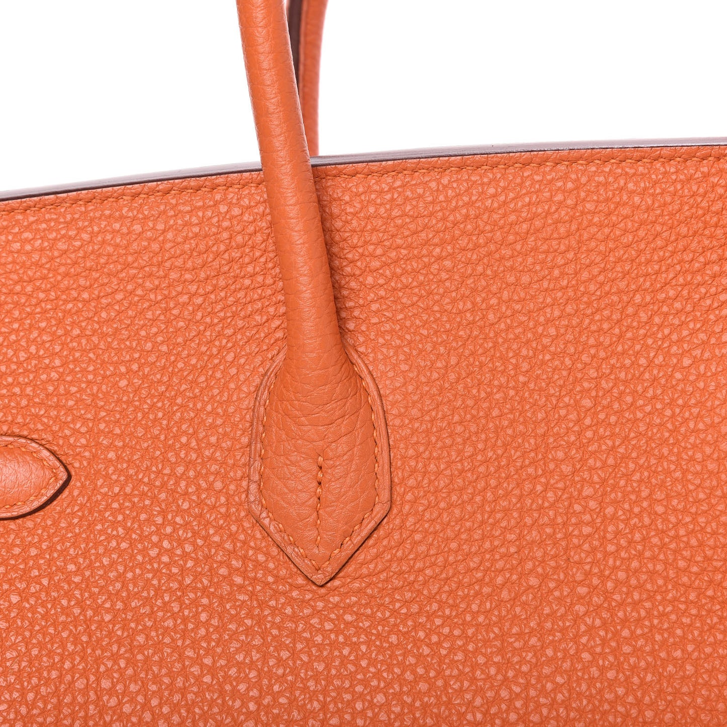 Togo Birkin 35 Orange