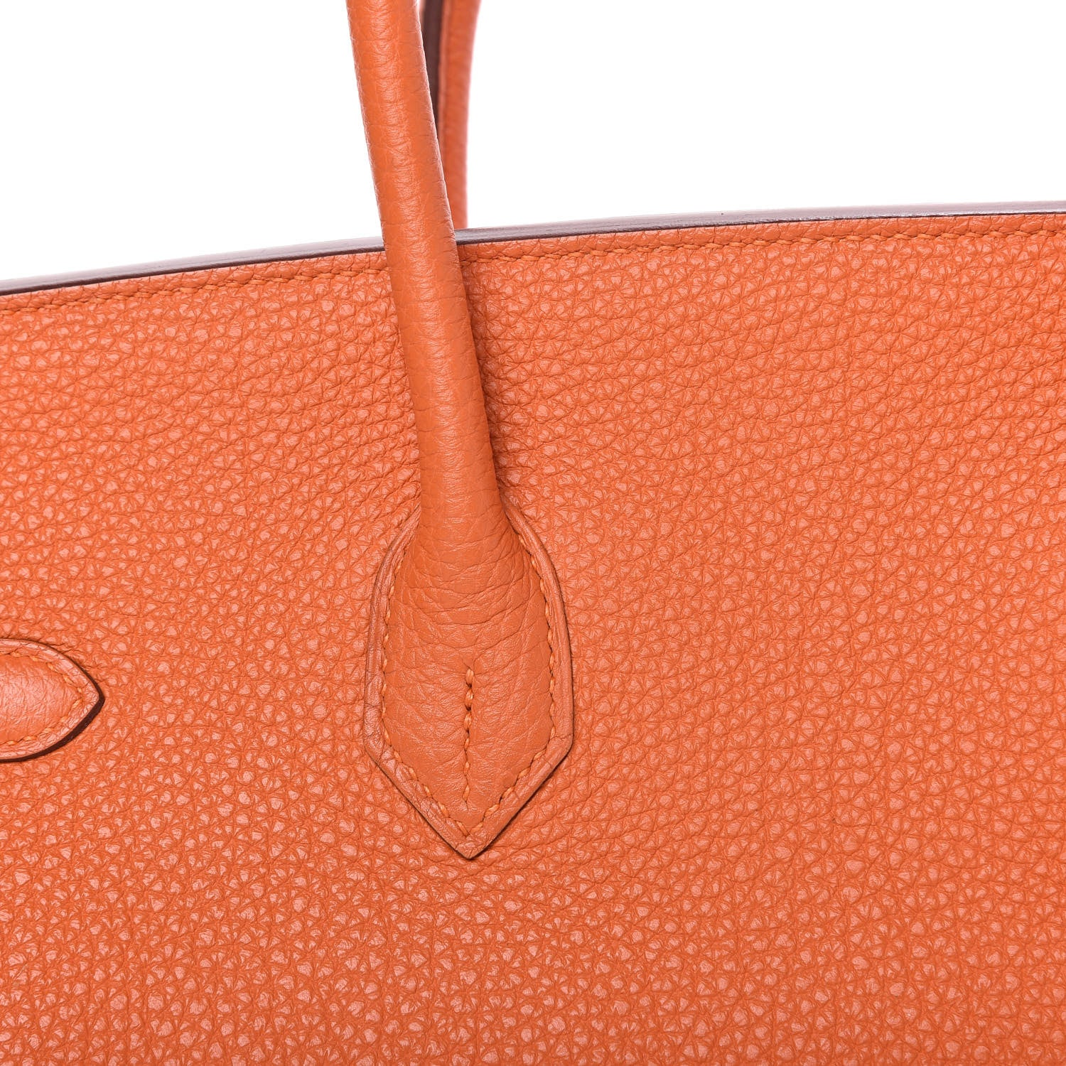 Hermes Togo Birkin 35 Orange 10 of 34