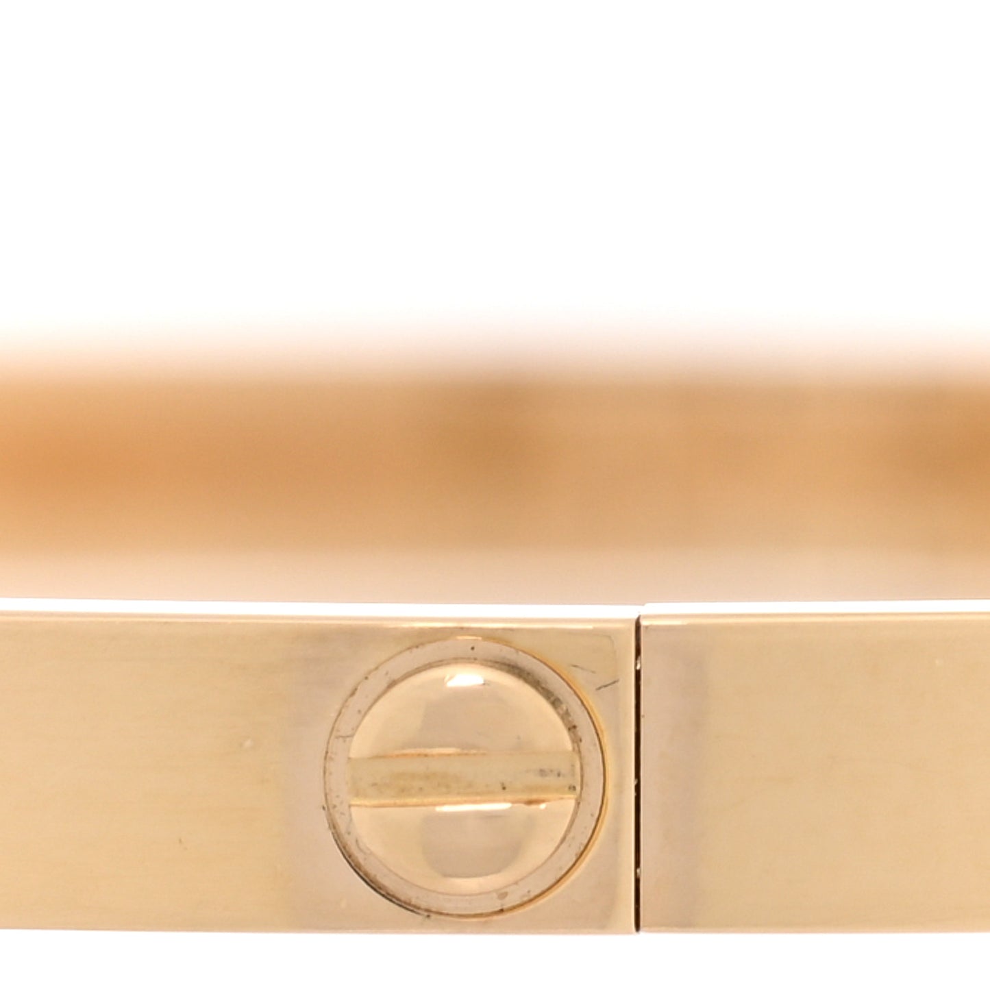 18K Yellow Gold Small LOVE Bracelet 18