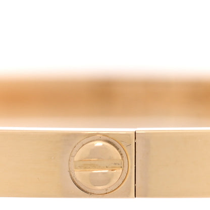 Cartier 18K Yellow Gold Small LOVE Bracelet 18 4 of 8