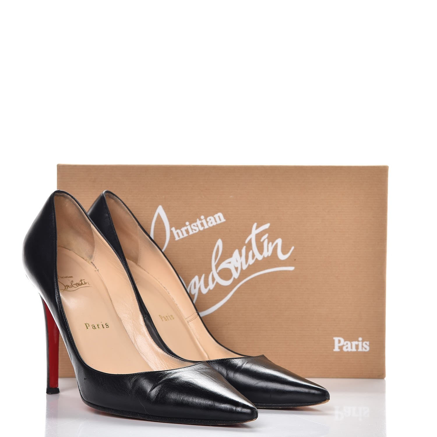 Christian Louboutin Kid New Decoltissimo 100 Pumps 40 Black 13 of 15