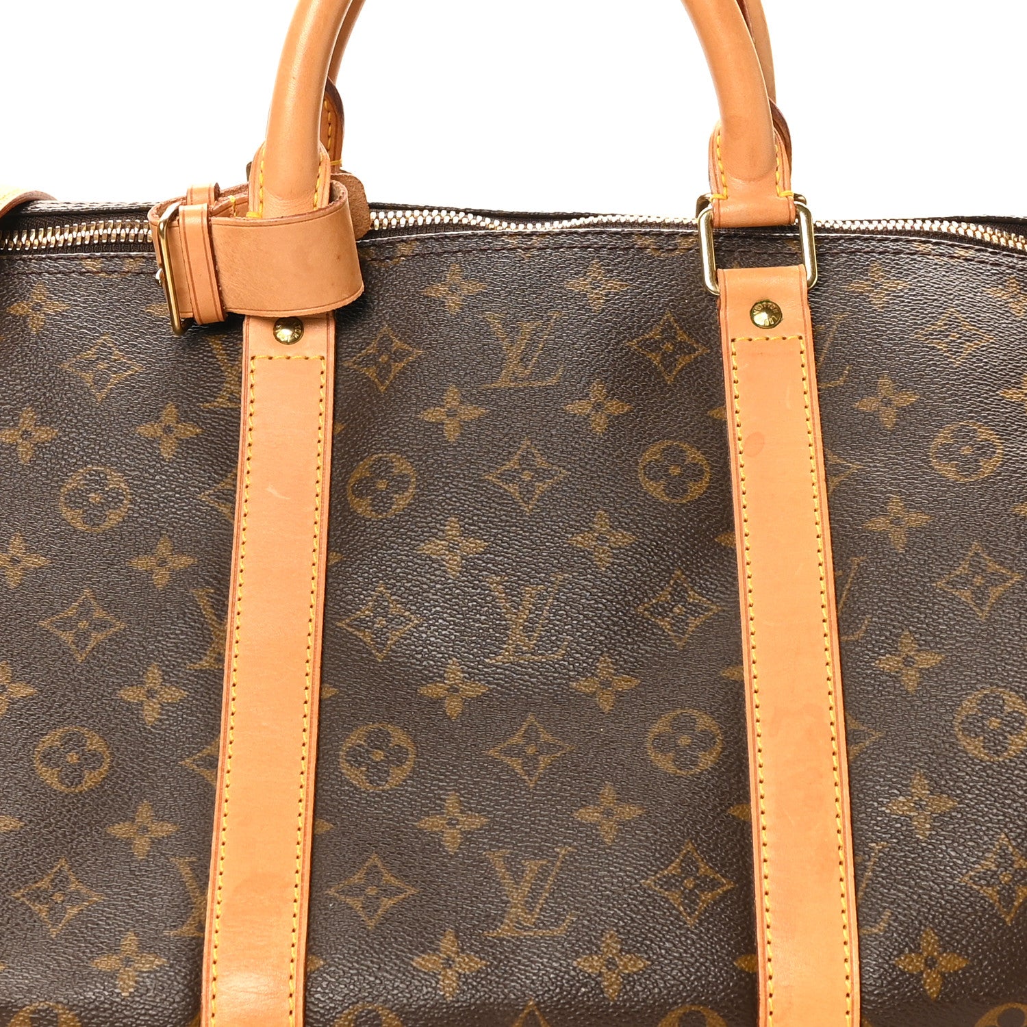 Louis Vuitton Monogram Keepall Bandouliere 55 7 of 11