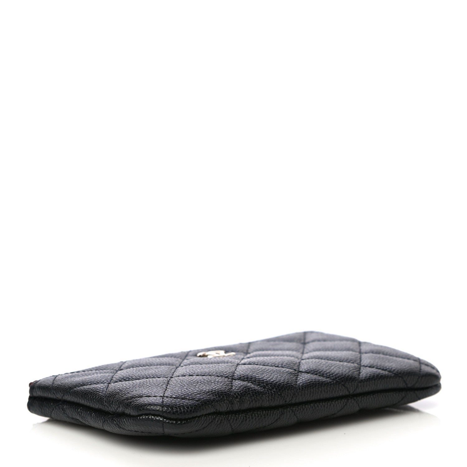 Chanel Caviar Quilted Small Cosmetic Case Black 3 of 10