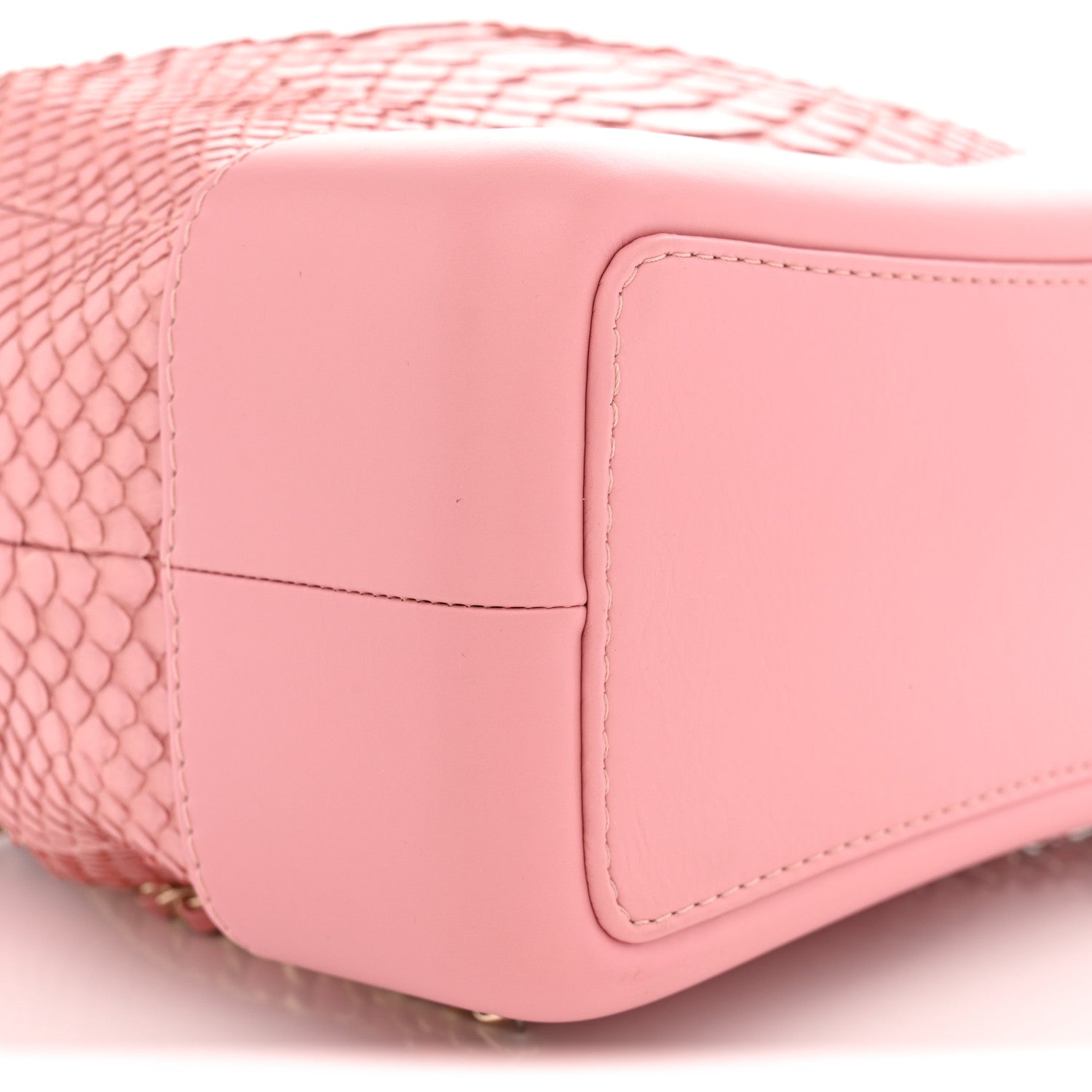 Chanel Snakeskin Small Gabrielle Backpack Light Pink 8 of 11