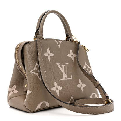 Louis Vuitton Empreinte Monogram Giant Petit Palais Tourterelle Creme 3 of 15