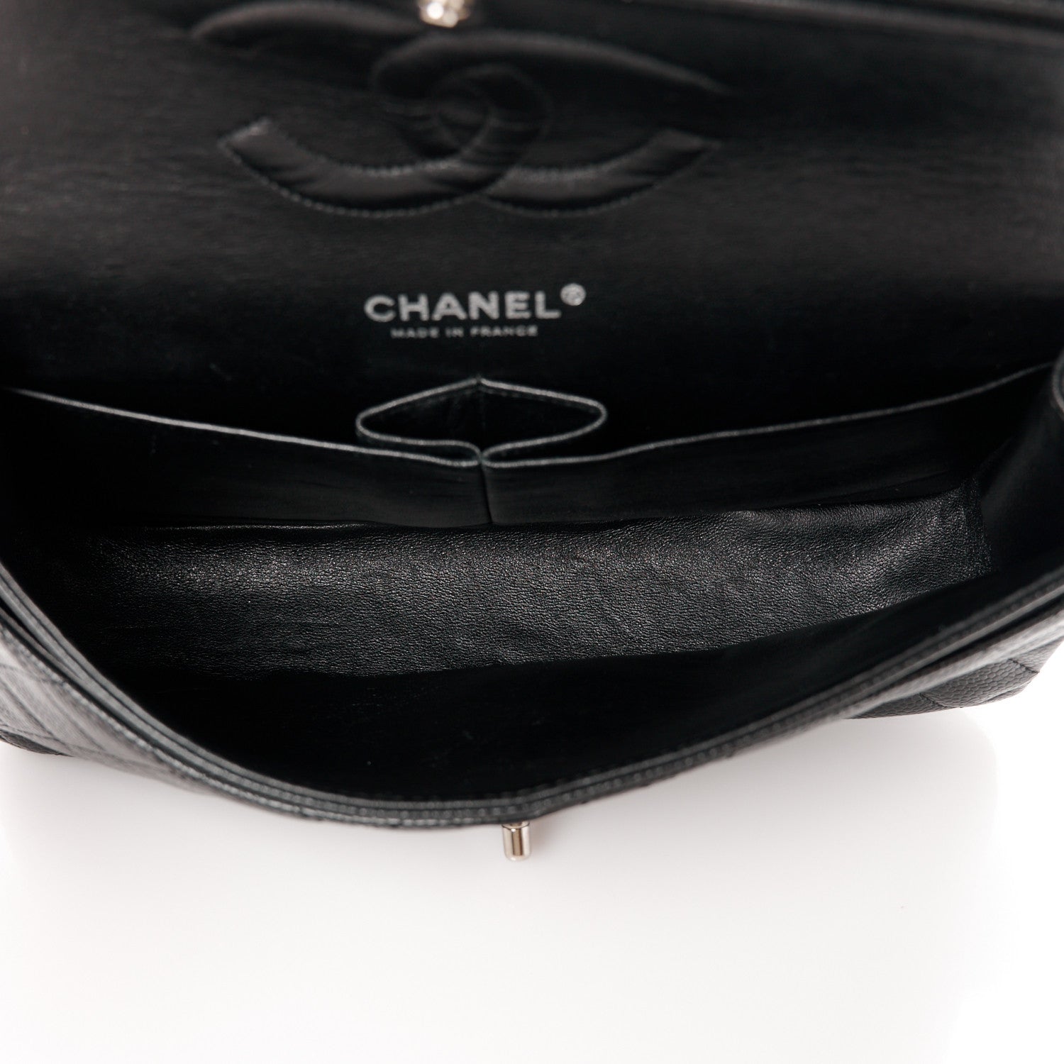 Chanel Caviar Quilted Medium Double Flap Black 5 of 11