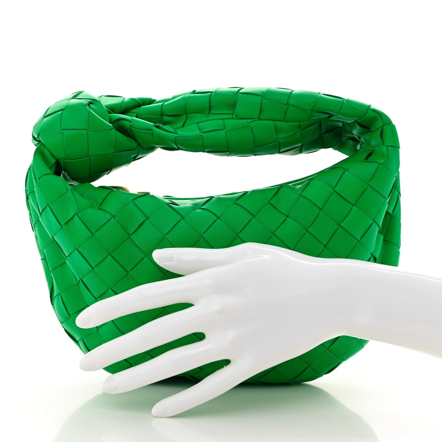 Bottega Veneta Nappa Intrecciato Mini Jodie Parakeet 2 of 10