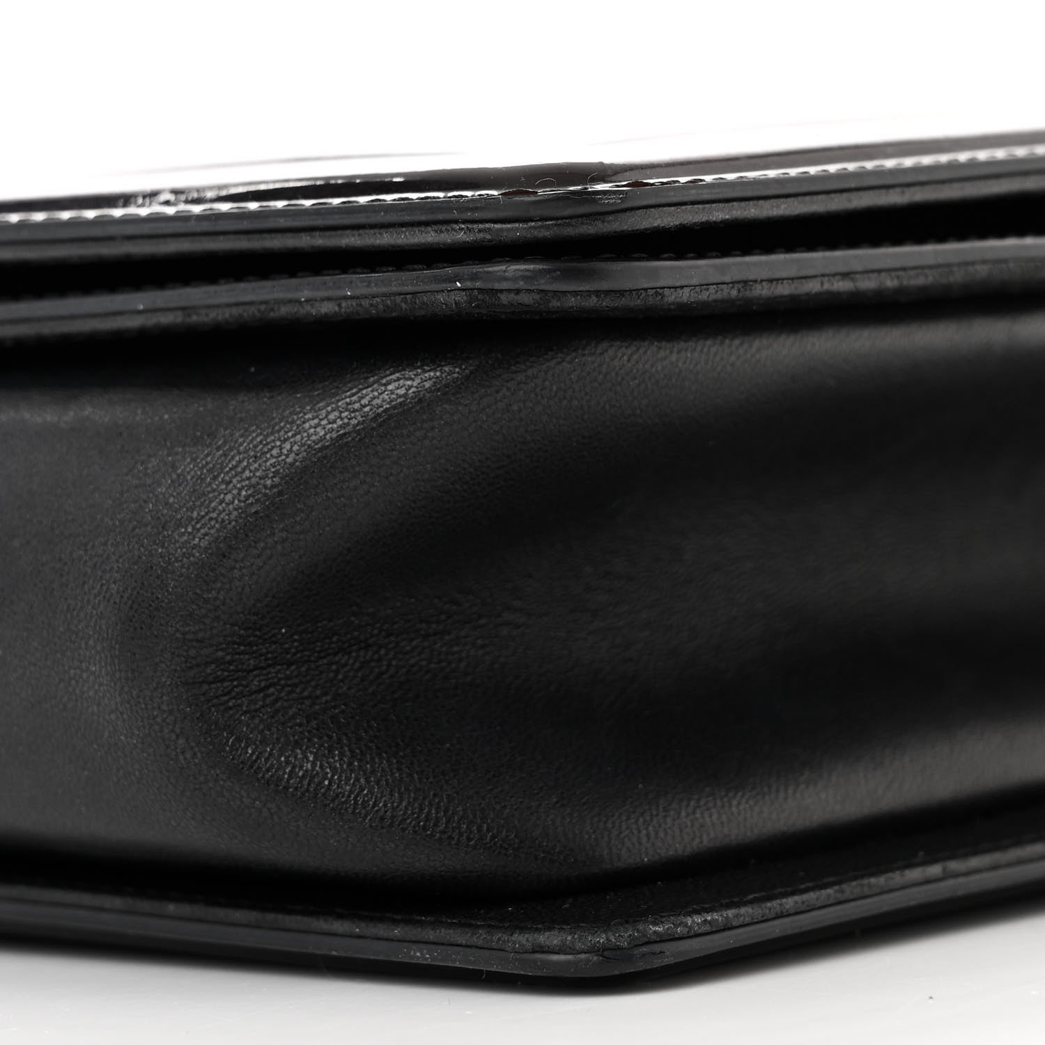 Chanel Patent Calfskin Quilted New Medium Boy Flap Black 10 of 13