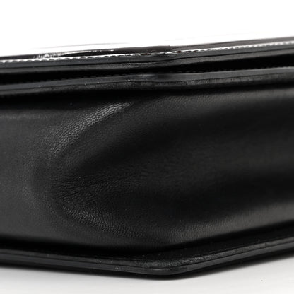 Chanel Patent Calfskin Quilted New Medium Boy Flap Black 10 of 13
