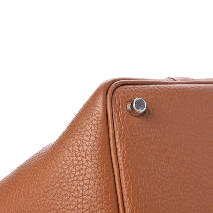 Hermes Taurillon Clemence Picotin Lock 18 PM Gold 8 of 12
