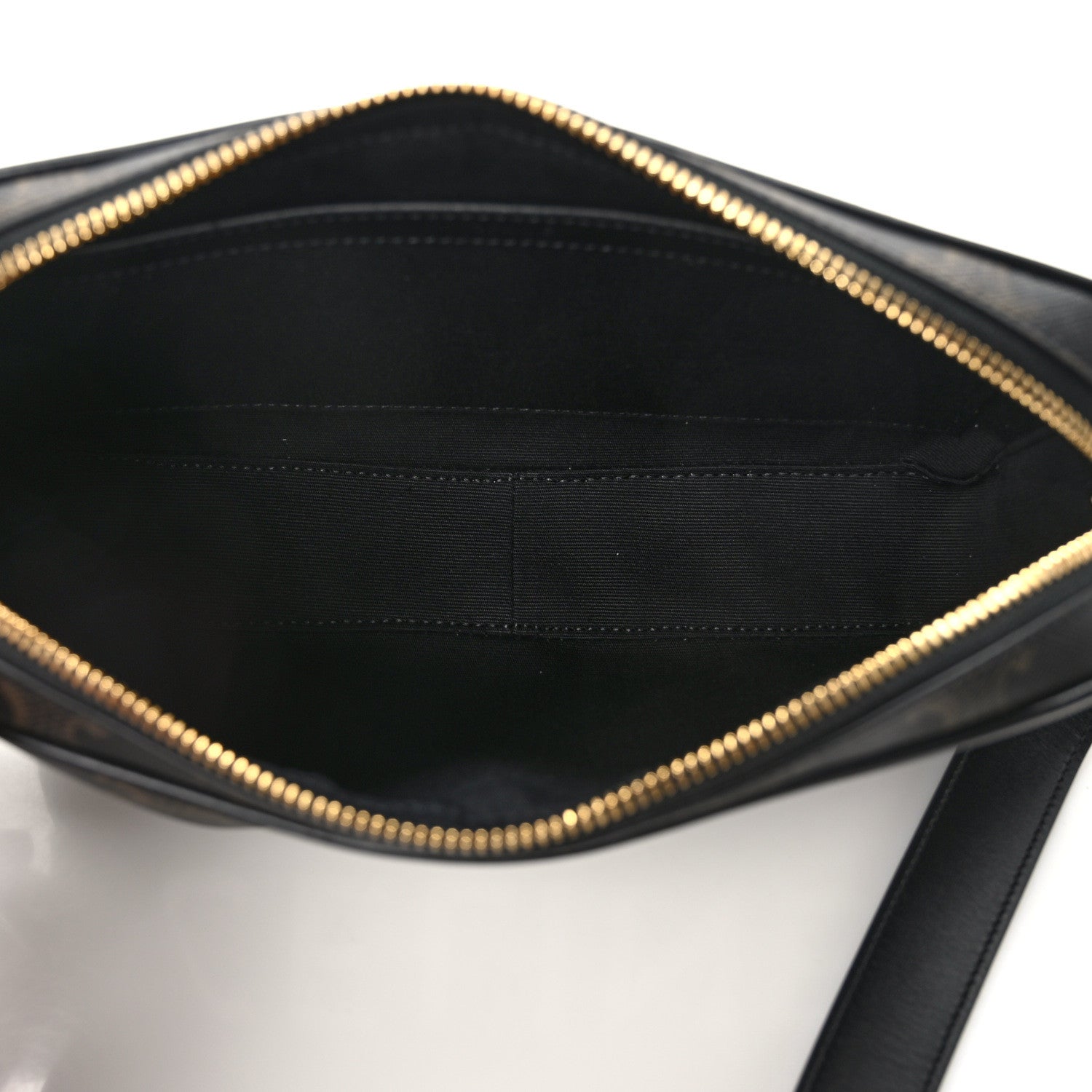 Celine Triomphe Canvas Medium Messenger Bag Black 5 of 13