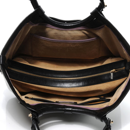 Jimmy Choo Leather Tahula Tote Black 6 of 6